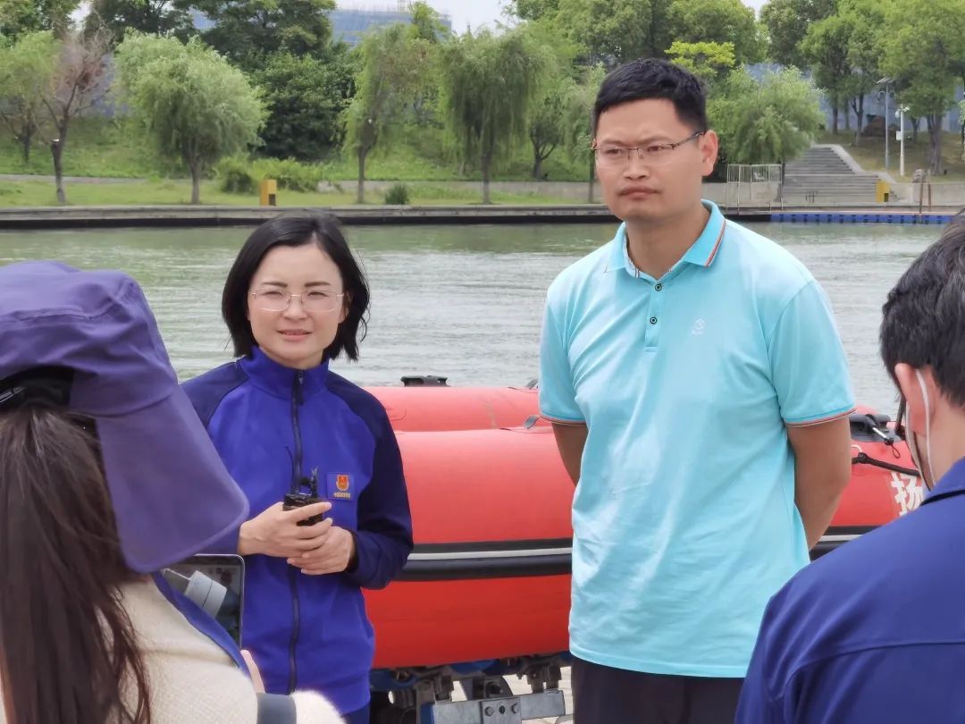 苏体实业受邀参加扬州市消防救援支队夏季水域防护及落水自救和他救线上直播活动