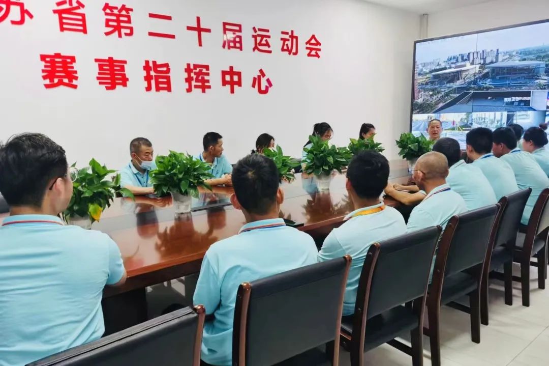 “武”动姜堰——第二十届省运会青少年部武术(套路)比赛在姜堰体育馆火热开赛